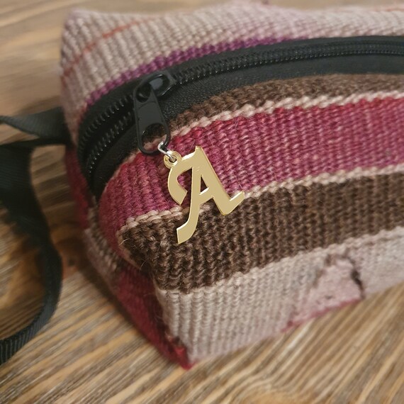 Personalized Mothers cosmetic bag handmade wool, … - image 4