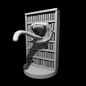 Mimic Bookshelf, Gargantuan (6 inch)