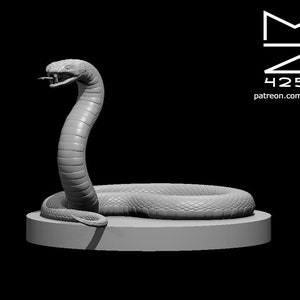 Giant Poisonous Snake