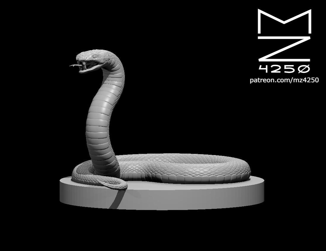 Giant Poisonous Snake