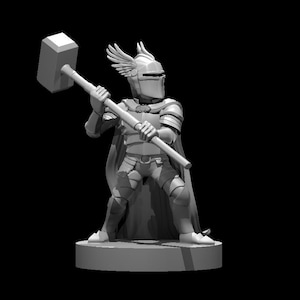 Gnome Paladin with Maul