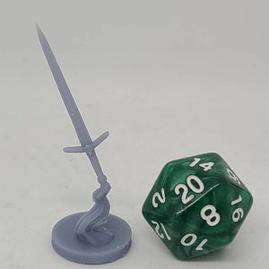 Animated long sword