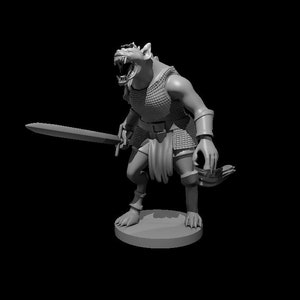 Gnoll Female Fighter