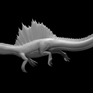 Spinosaurus on Underwater
