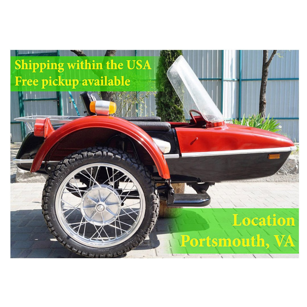 Original Jupiter Sidecar for Motorcycle Izh Used Sidecar Etsy