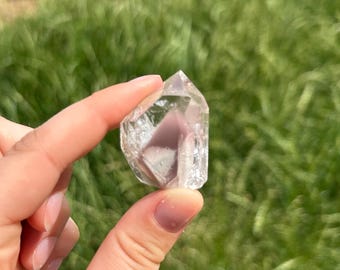 Pink Lithium Phantom Quartz Tower | Heart Chakra Crystal