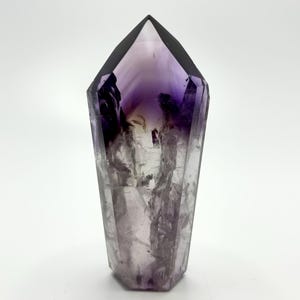 High Quality Bahia Phantom Amethyst Citrine Large Point |  Amazing Clarity AAA High Vibration Ametrine Crystal Tower Brazil