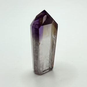 High Quality Bahia Phantom Amethyst Citrine Point  |  Amazing Clarity High Vibration Ametrine Crystal Tower Brazil