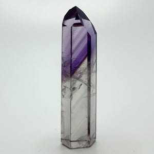 Bahia Phantom Amethyst Point | High Clarity Crystal Tower