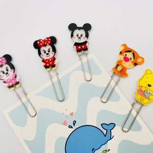 Disney design Bookmark. mouse planner clip, Mickey Mouse planner clips, Goofy planner clip, Daisy duck planner clip, Back to school gift