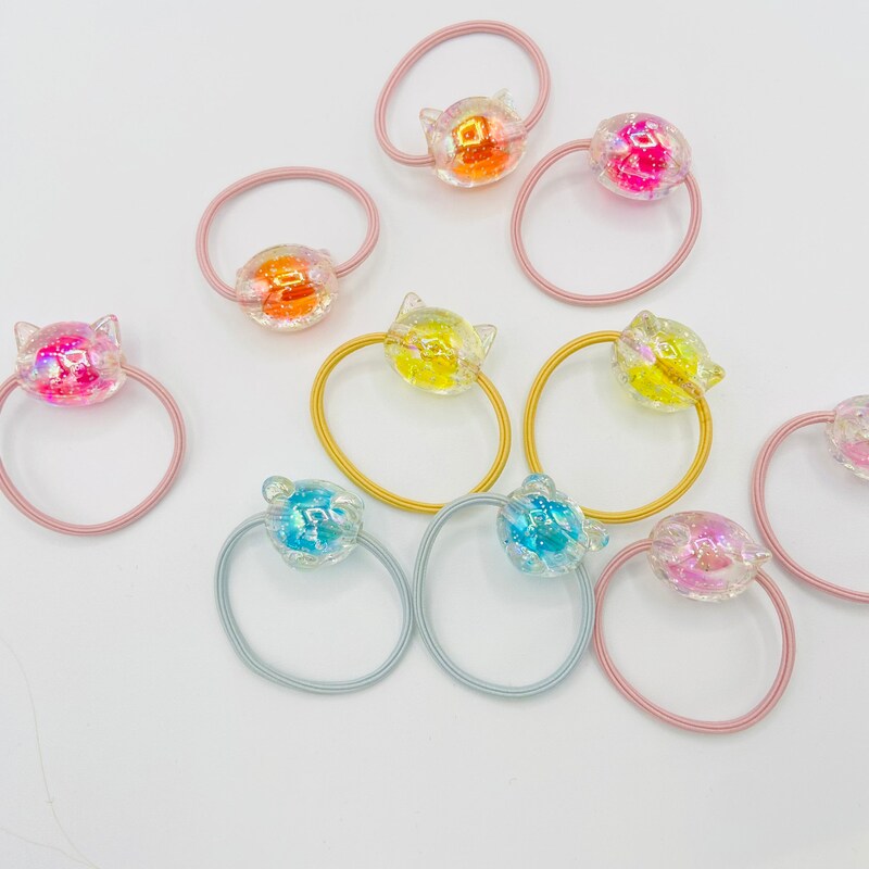 Bubble Hair Ties - Etsy UK