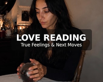 Lectura de Tarot del Amor / Descubre sus verdaderos sentimientos y próximos pasos