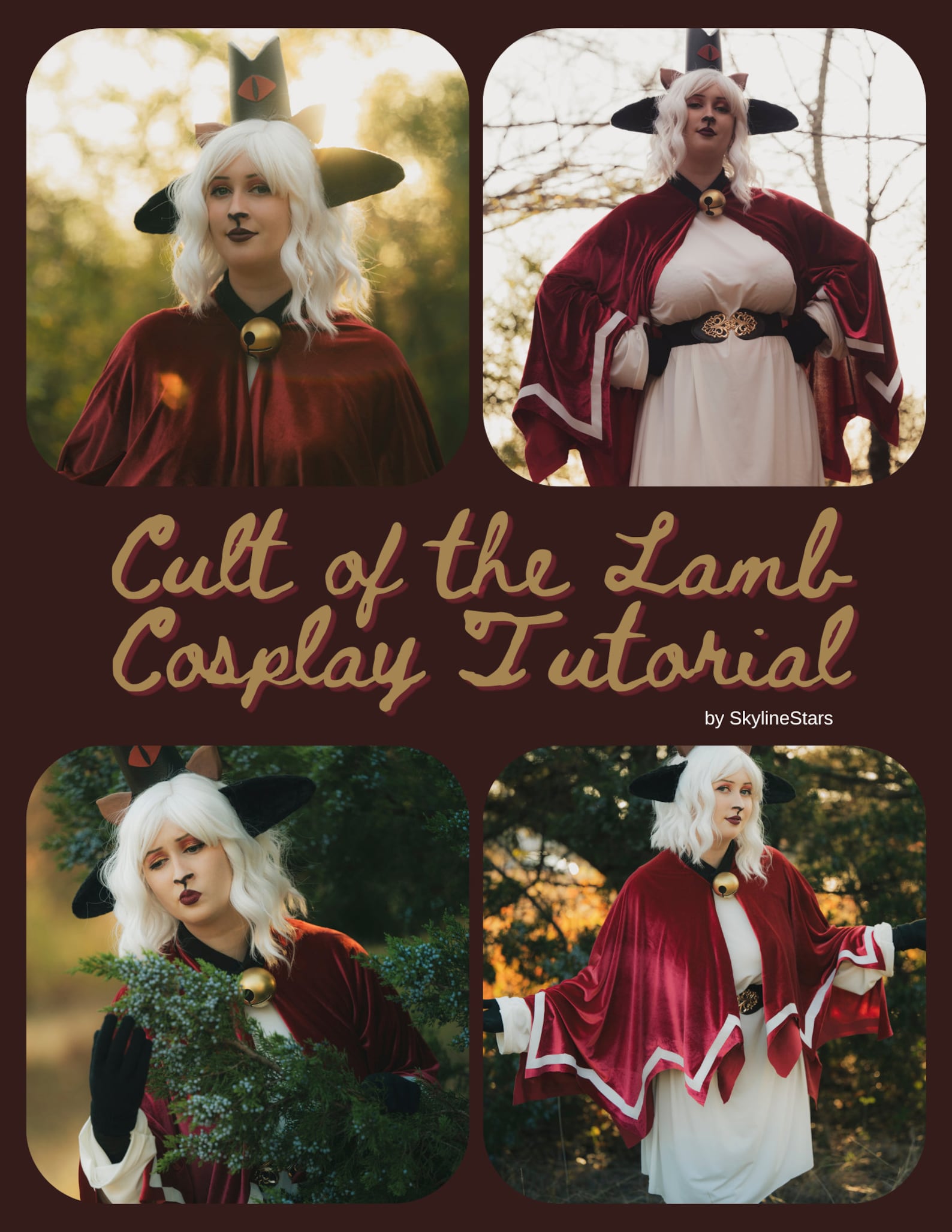 Cult of the Lamb Cosplay Patterns and Tutorials | PDF Digital Patterns ...