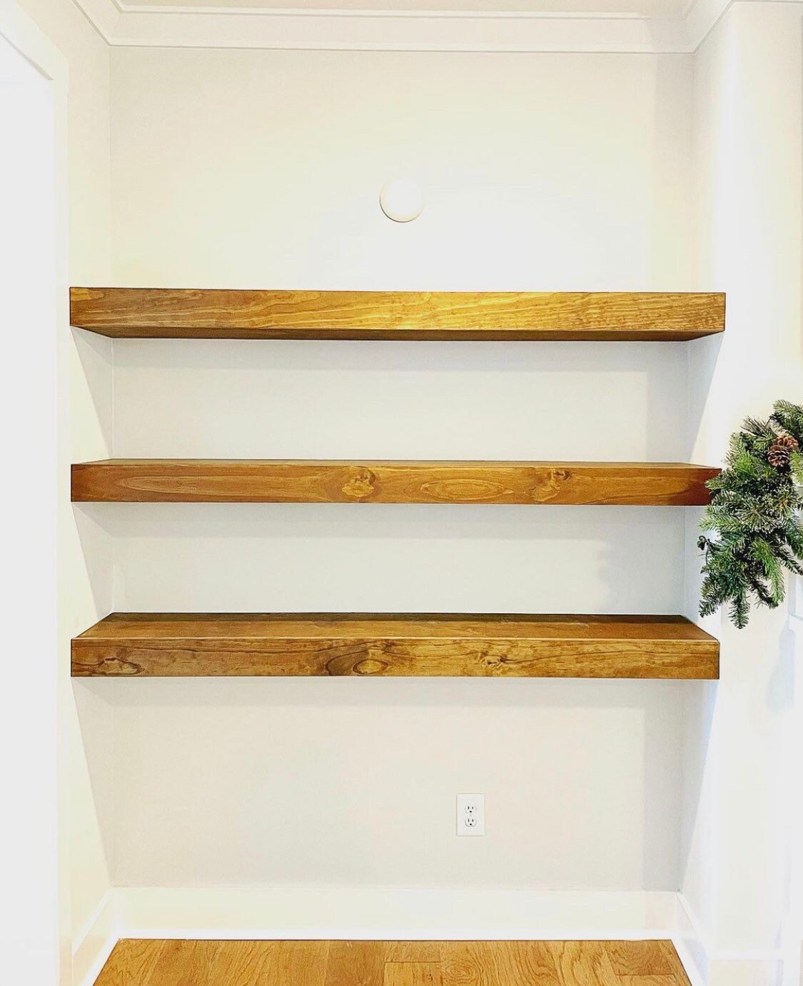 3 Thick Shelf Floating Shelf Wood Shelf Wood Shelf Wooden Etsy
