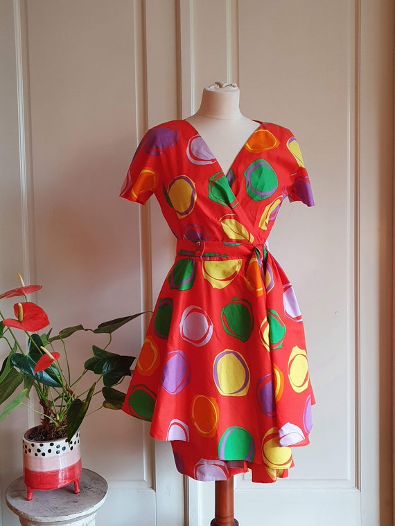 Guy Laroche Designer Vintage Dress