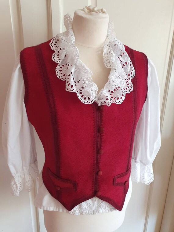 Vintage folklore blouse - image 6