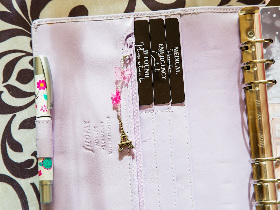 Paperclip Eiffel Tower Paperclip Page Clip Bookmark Planner Etsy