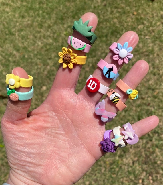 Epicamlv Polymer Clay Rings Pinterest Clay Rings Frog 2025