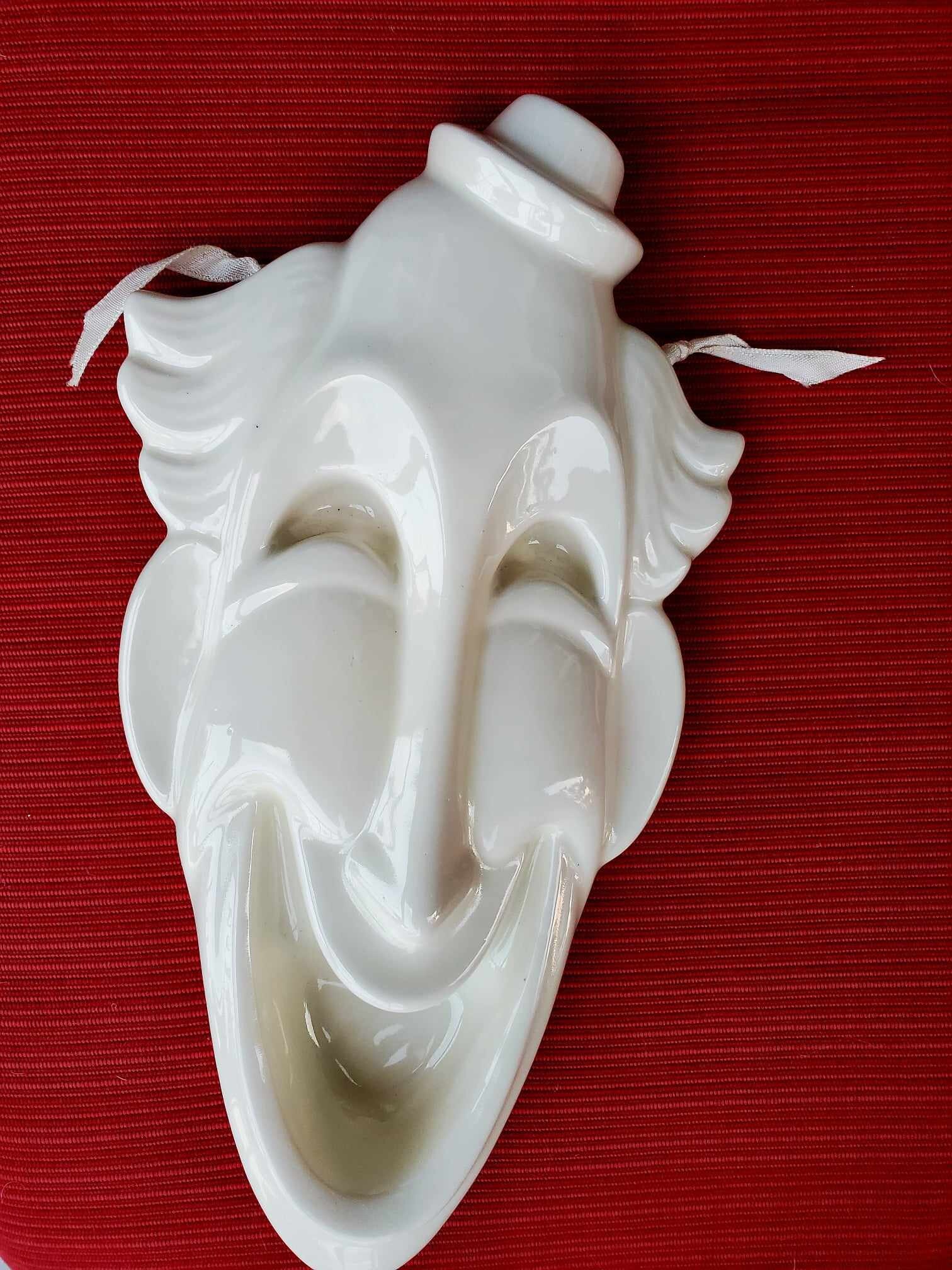 Ceramic/porcelain Comedy & Tragedy Masks UNIQUE ANTIQUE FINDS Etsy