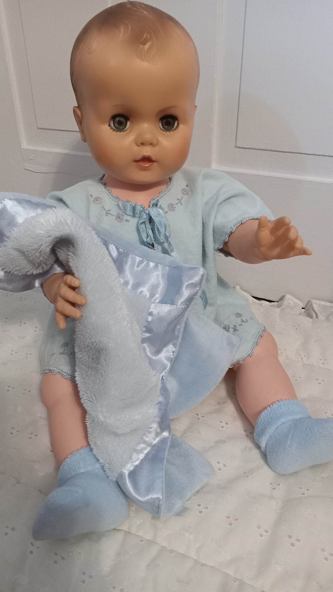 Vintage Big Baby Doll 24 Etsy