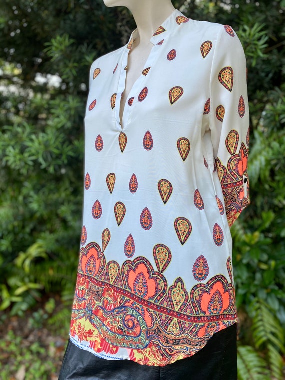 Vintage polyester tunic