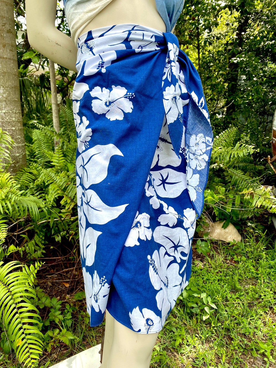 Vintage 80s Hawaiian Wrap Around Skirt Tahiti Imports Hawaiian Etsy