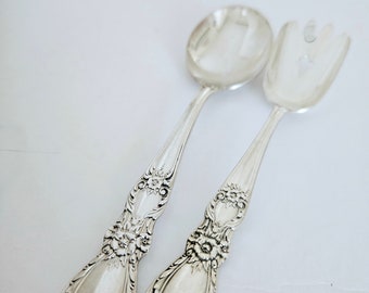 Cute vintage set,silver plated,gift for hostess,house warming gift,come as you are,gift for mom,gift for host