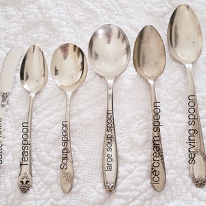 VIntage Silver Plated Teaspoon,Coffee spoon,engraved spoon,vintage coffee spoon,vintage spoon,vintage gift,custom gift image 8