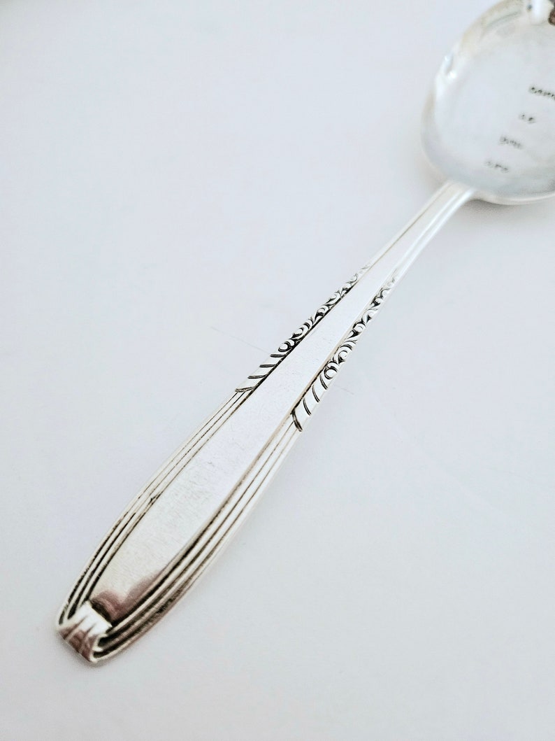 Come As You Are Vintage Silver Plated Casserole Spoon,Hostess gift,gift for mom, gift for mother in law, gift for grandmother,gift for her image 4