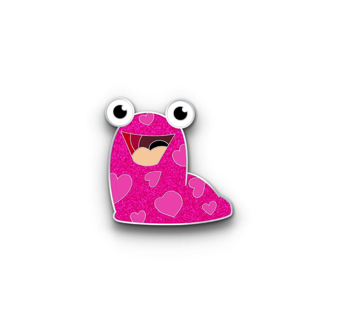 Neopets - Valentine Slorg Pin - Etsy