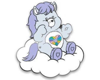 Noble Heart Horse Care Bear Cloud Pin