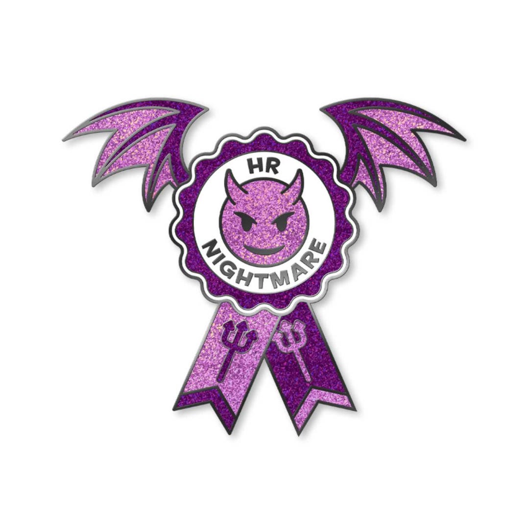 Hr Problem Pin WYP HR Nightmare Ribbon Pin - Etsy