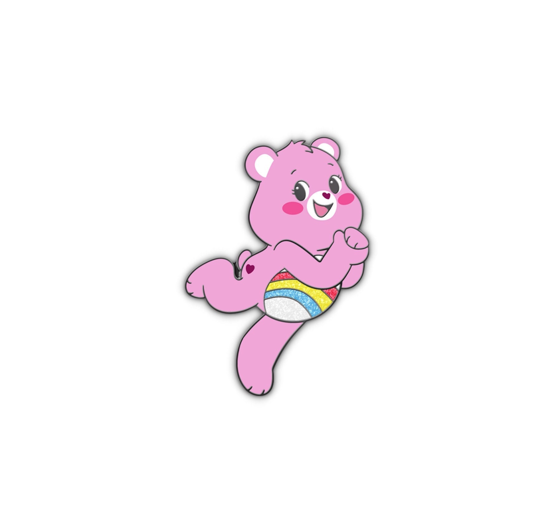 Retro Care Bears Cheer Bear Pin Badge - Épinglette Émail Officielle