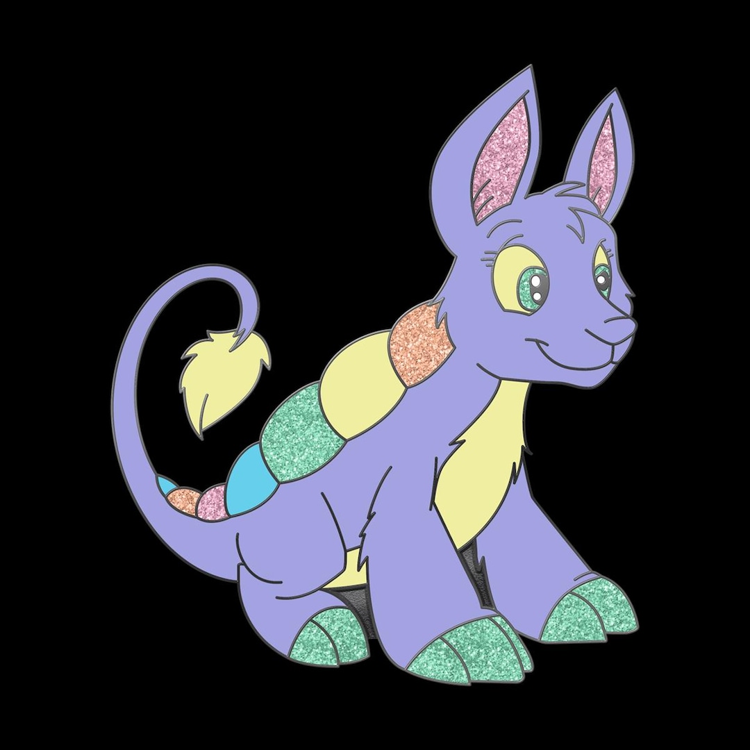 Neopets - Pastel Bori Pin - Etsy