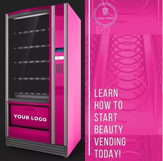 VENDING MACHINE HAIR Products Guide Beauty Business Guide  Etsy