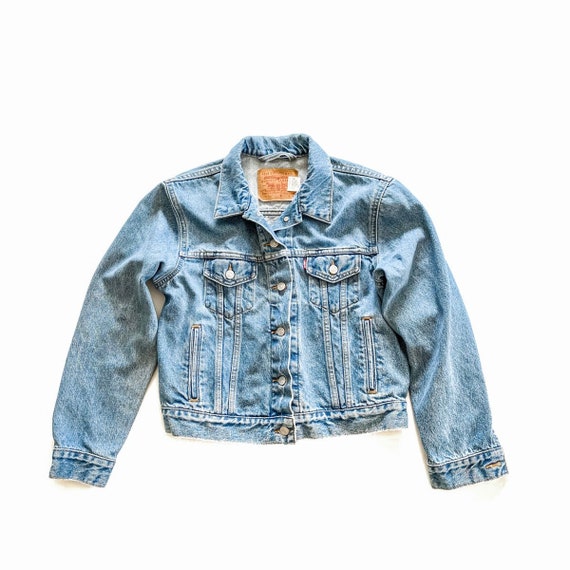 Vintage 80's Silver Tab Levi's Jean Jacket