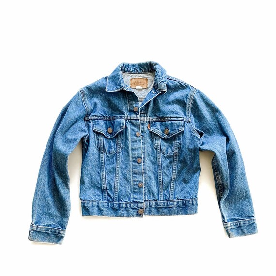 Vintage Orange Tab Levi’s Jean Jacket