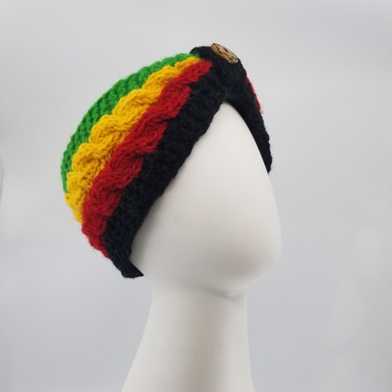 Hand Knit Woolen Headbands From Nepal. Soft Fleece Lined One Etsy