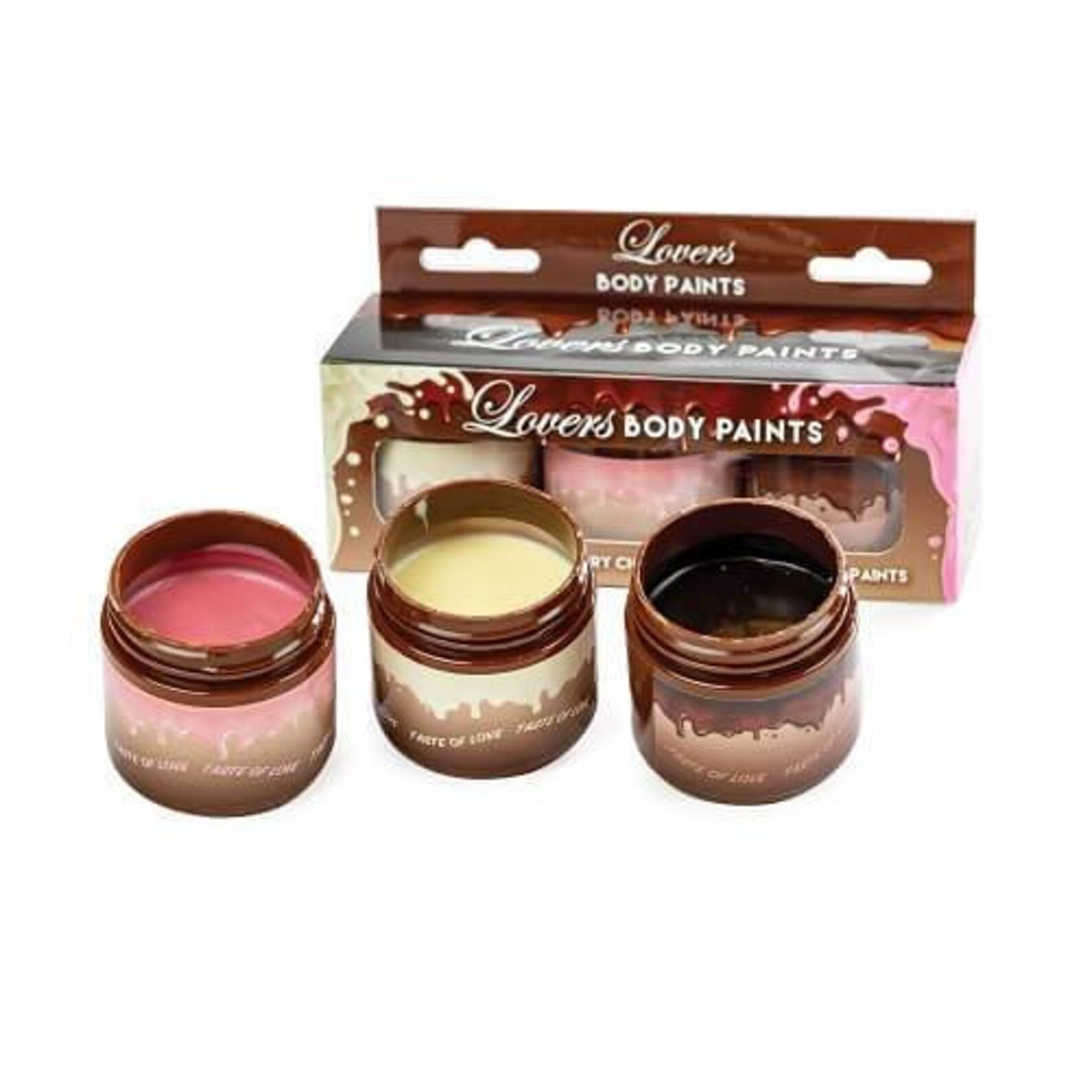 Lovers Chocolate Body Paints 3 Pack Etsy