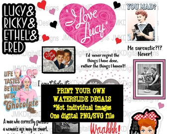 Download I Love Lucy Svg Etsy
