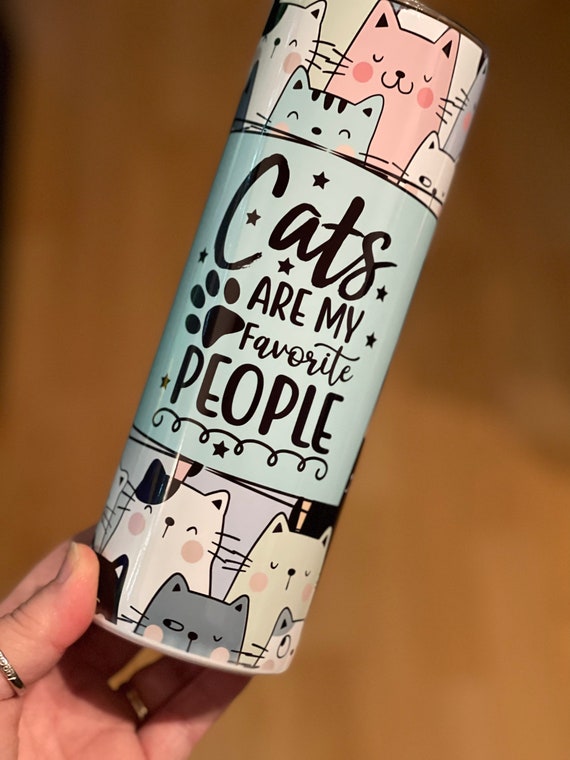 Los gatos son mis personas favoritas Cat Lover tumbler Los gatos son mis personas favoritas Cat Lover tumbler