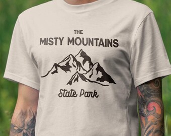 Lord of the Rings Misty Mountain State Park Shirt | Vintage Hobbit T-Shirt | LOTR Gifts