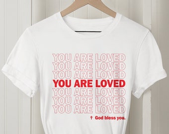 You are Loved Christian Short-sleeve unisex t-shirt