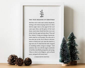 Meaning Of Christmas Etsy