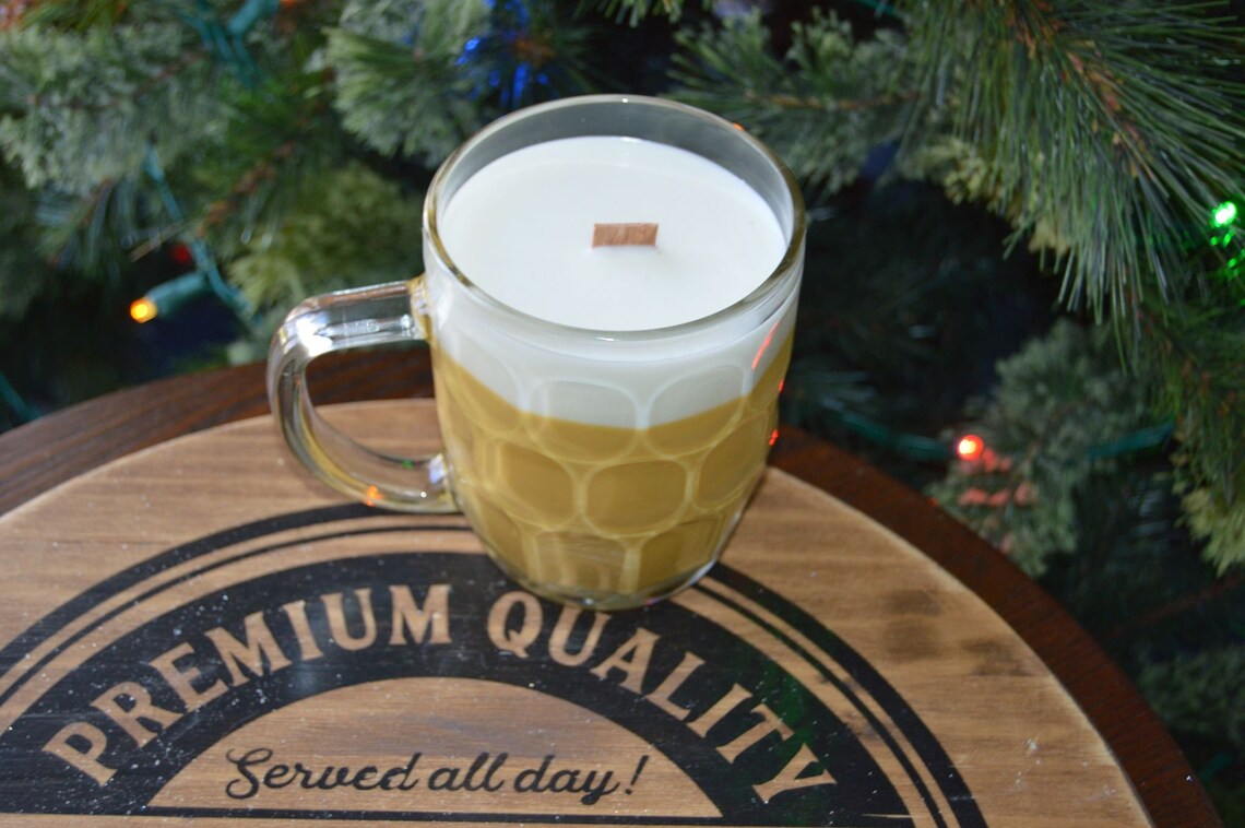 Candle Mug Cabin gifts beer mug gift beer mug candle gift Etsy