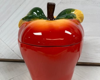 Apple Two-Piece Cookie Jar