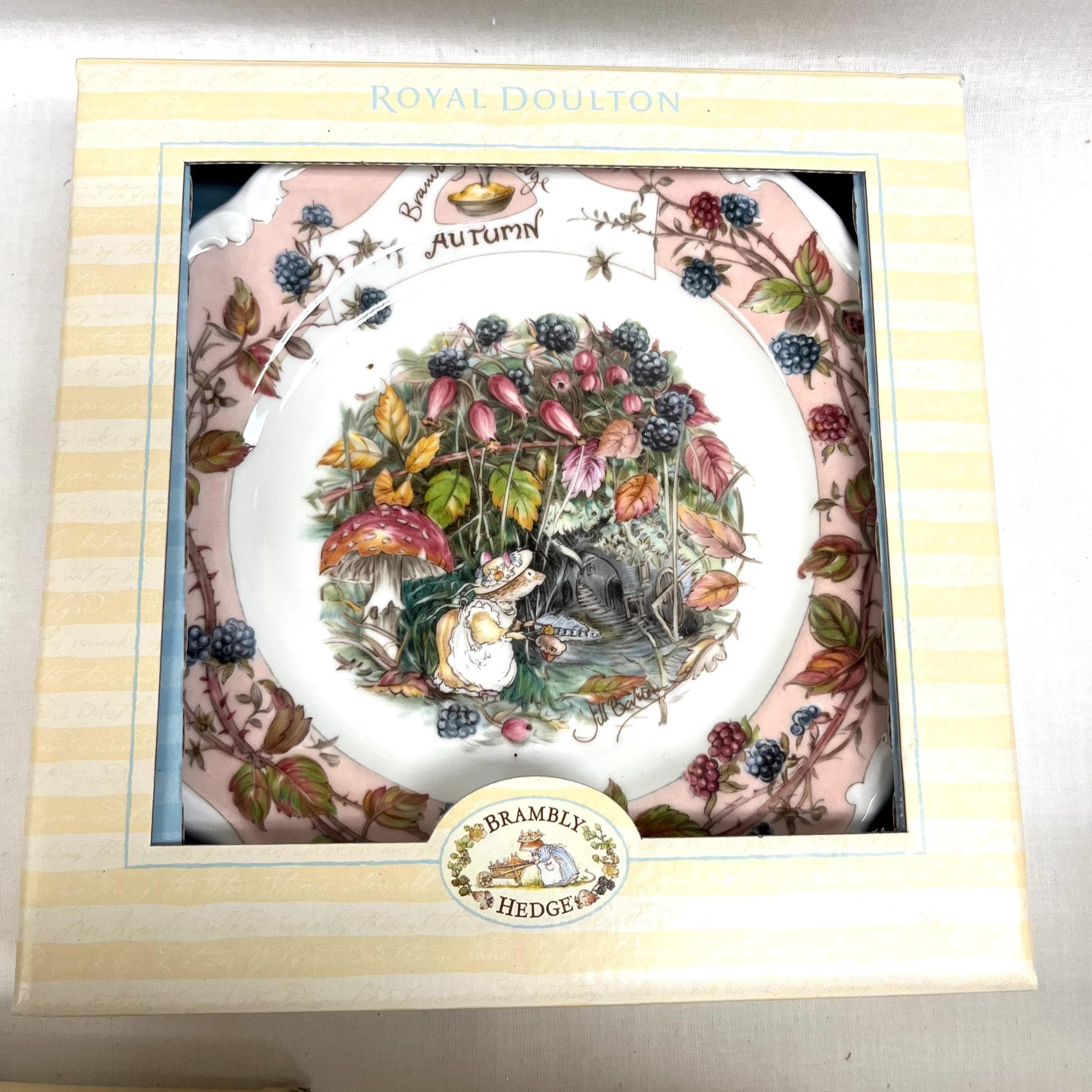 Brambly Hedge Plate - Etsy