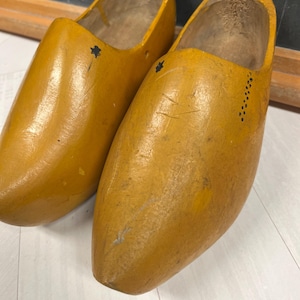 Vintage pair of Dutch Klompen/Clogs/Wooden Shoes
