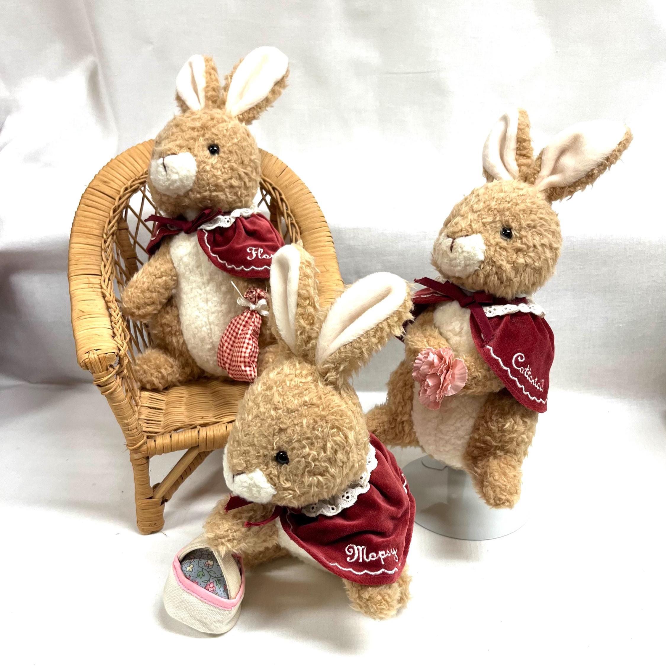 Flopsy Mopsy and Cottontail Plush - Etsy