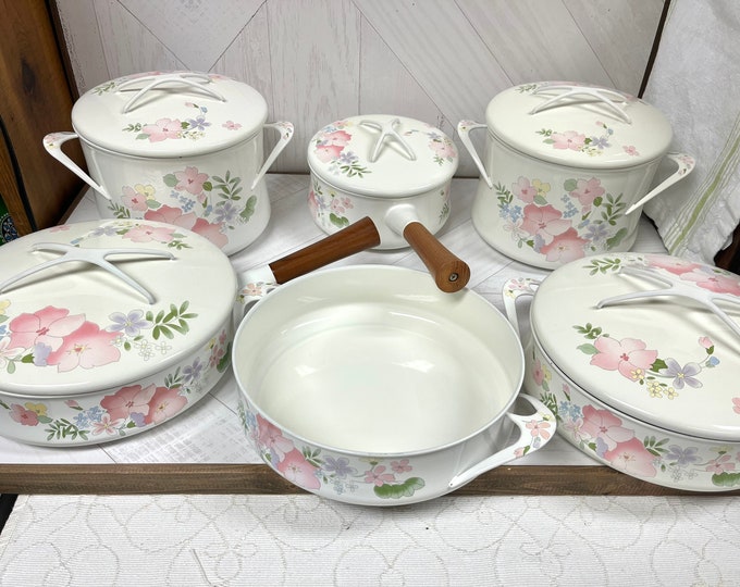 11piece Vintage Kobë Japan Enamelware/cookware Set Etsy